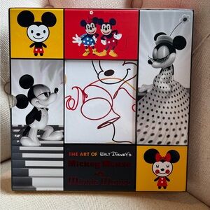 📚 Disney “The Art of Mickey Mouse & Minnie Mouse” Book Set + Posters